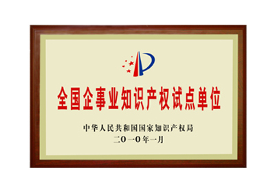 全國知識產權試點單位