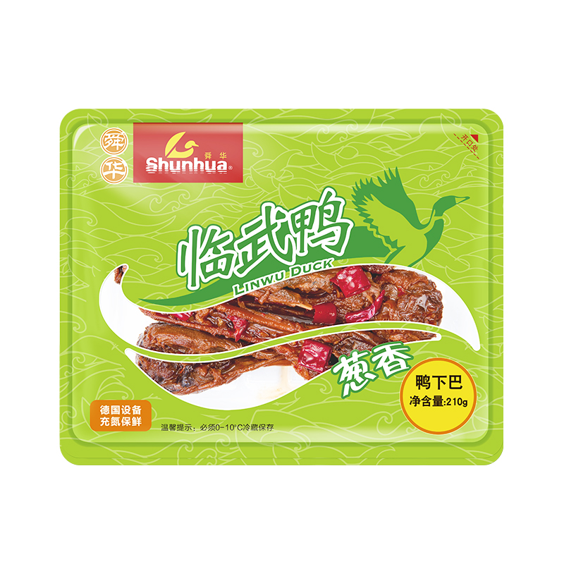 蔥香鴨下巴210g【勁辣】