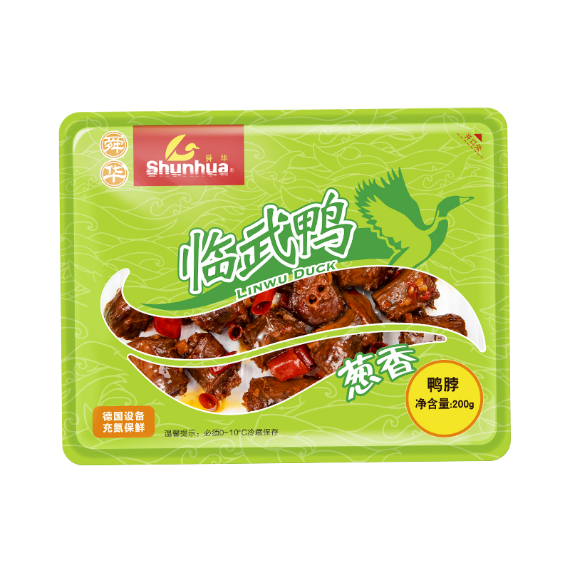 蔥香鴨脖200g【勁辣】