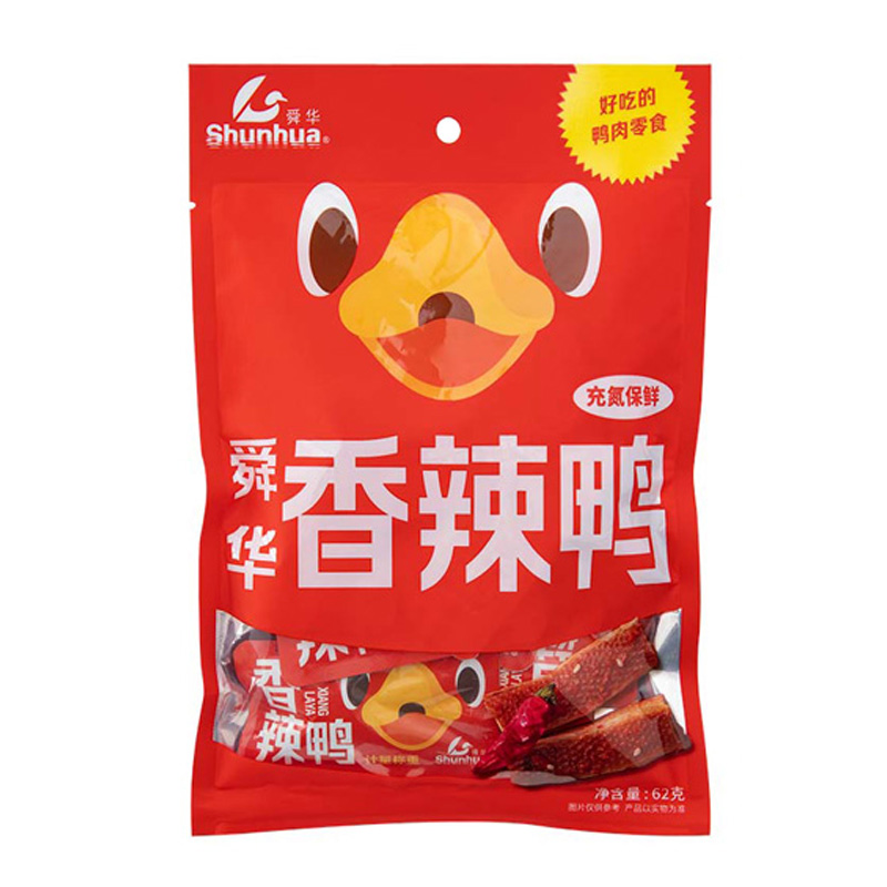 零食香辣鴨62g