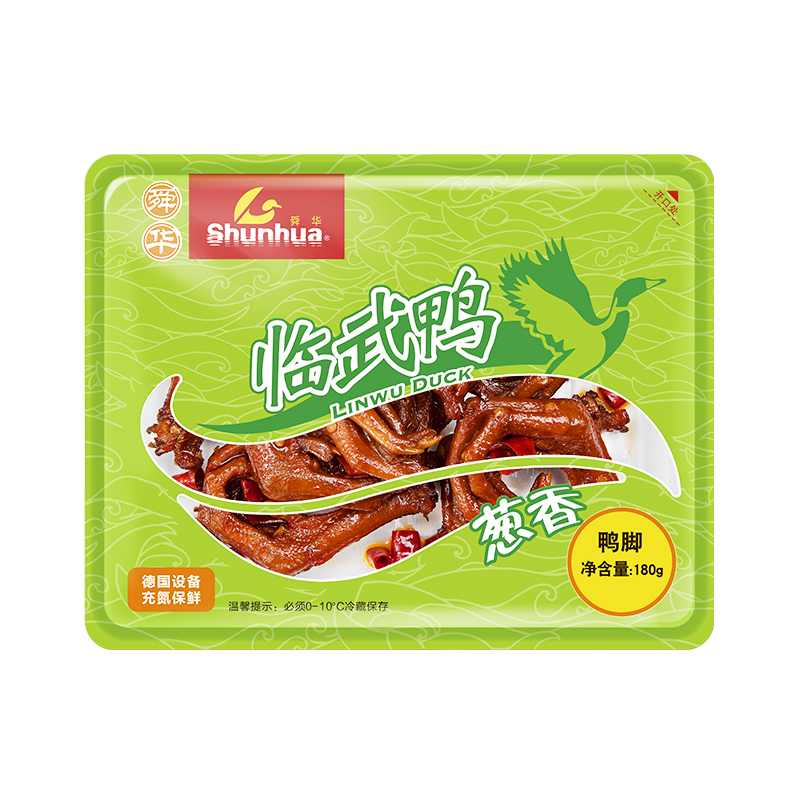 蔥香鴨腳180g【勁辣】